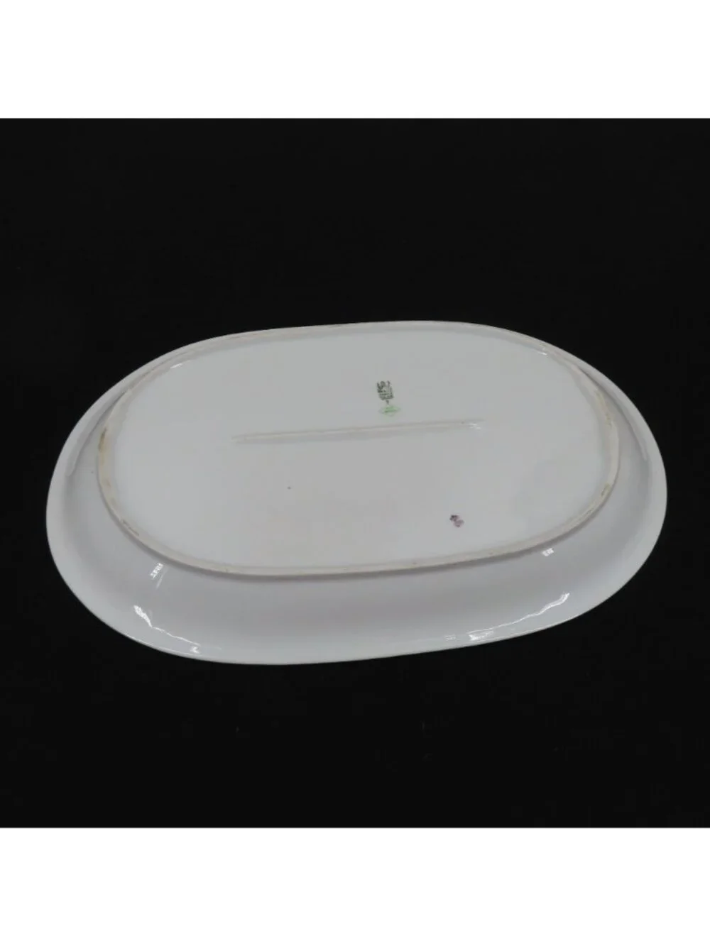 Vintage Wawel Poland Lobster Mussels Clams Gold Trim Seafood Platter Oval Plate